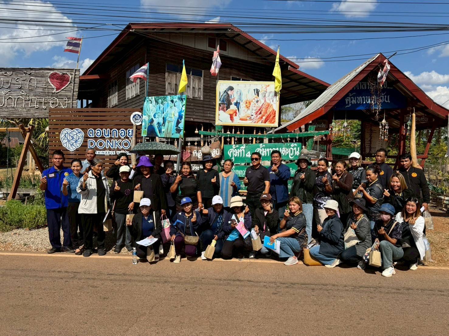 📢 สพอ.เมืองบึงกาฬ ลงพื้นที่พัฒนาศักยภาพชุมชน ศึกษาดูงานต้นแบบหมู่บ้านเศรษฐกิจพอเพียง เสริมพลังการขับเคลื่อนงานพัฒนาชุมชน